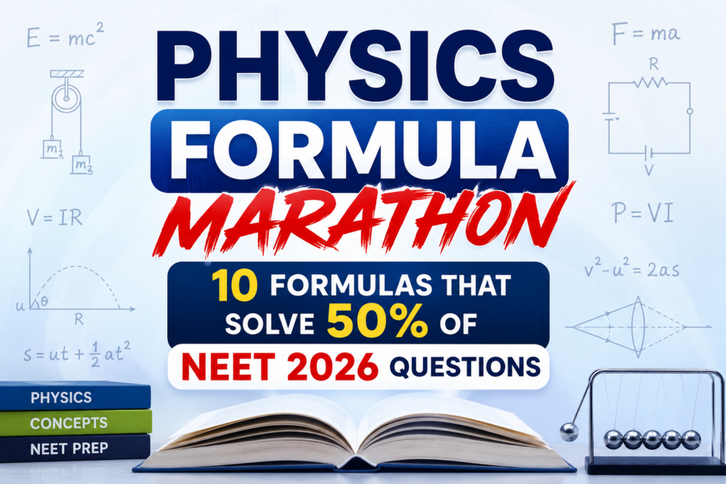 Physics Formulas for NEET