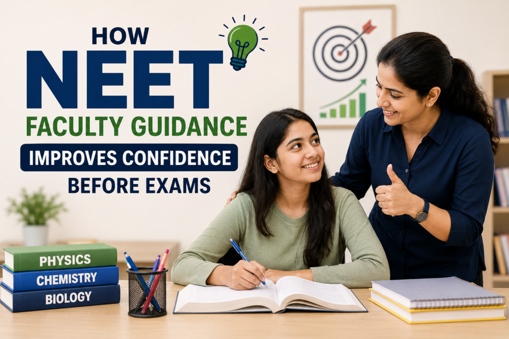 NEET Faculty Guidance Builds Confidence