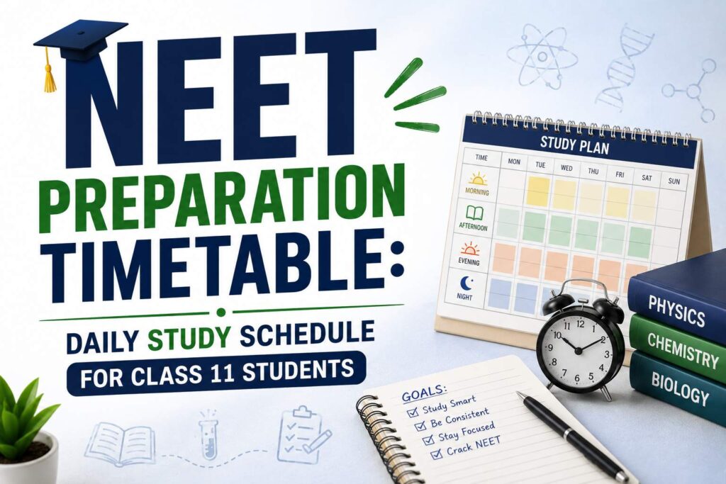 NEET Preparation Timetable