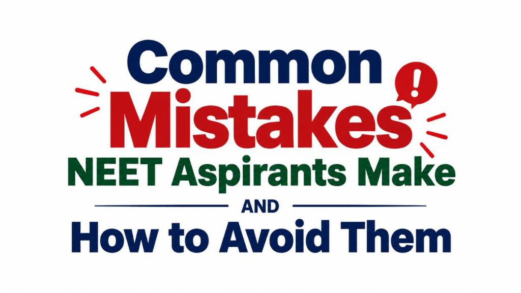 NEET Common Mistakes
