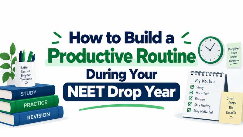 NEET Drop Year Routine